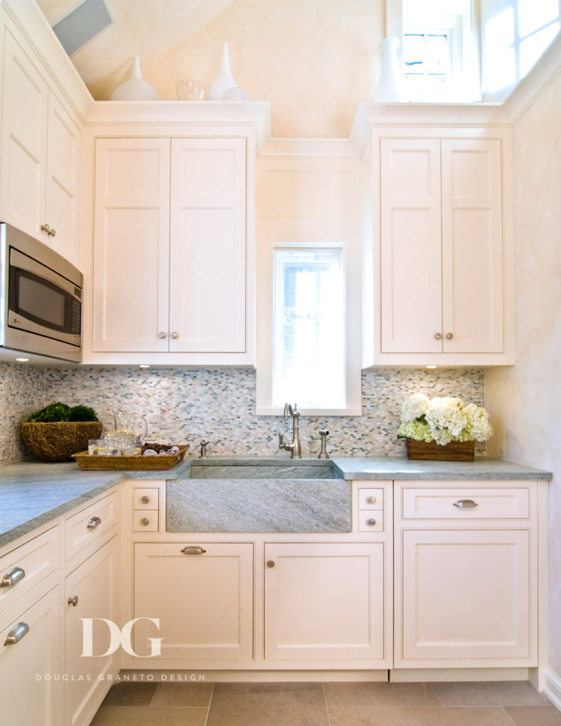 Contemporary Kitchen in Westchester Pool House