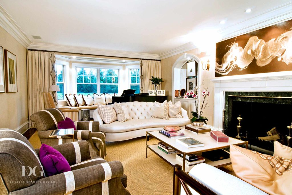 Contemporary Sitting Room in Greenwich, CT